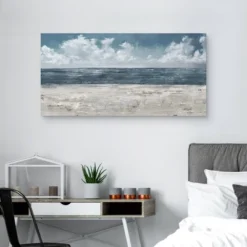 24" X 48" Beach Layers Light By Studio Arts Canvas Art Print - Masterpiece Art Gallery 7 24" X 48" Beach Layers Light By Studio Arts Canvas Art Print - Masterpiece Art Gallery -Safavieh Store GUEST 5d36133f 2499 4567 8f76 ae716dffd35c