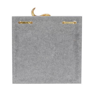 Set Of 6 Polystone Safari Animals Wall Decors Gold - Olivia & May 4 Set Of 6 Polystone Safari Animals Wall Decors Gold - Olivia & May - Image 2