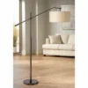 Possini Euro Design Industrial Floor Lamp Adjustable Arm 62.5" Tall Oiled Bronze Metal Light Brown Linen Drum Shade For Living Room Reading 1 Possini Euro Design Industrial Floor Lamp Adjustable Arm 62.5" Tall Oiled Bronze Metal Light Brown Linen Drum Shade For Living Room Reading -Safavieh Store GUEST 5db3ac63 b09f 4295 a1f4 265db96e9f74