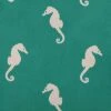 16"x16" Sea Horses Beach Square Throw Pillow - E By Design