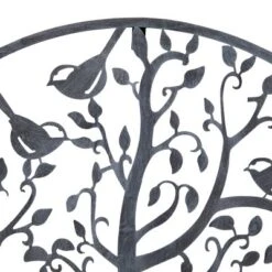 Metal Bird Wall Decor With Cutout Designs Dark Gray - Olivia & May -Safavieh Store GUEST 5f9c38c4 0314 47fc bf88 0a7abe79a67d