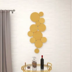 Contemporary Metal Abstract Wall Decor - CosmoLiving By Cosmopolitan -Safavieh Store GUEST 64c9b748 29ed 44ae a938 0d93ddada014