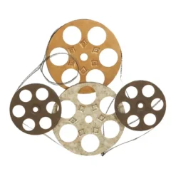 Metal Film Reels Wall Decor - Olivia & May -Safavieh Store GUEST 652c17f2 9466 4ee6 81df fd4ff06402ec