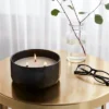 16oz Blackened Bowl Ceramic With Multi Woodwick And Dustcover Honeycrisp Apple Cider Candle Black - Threshold™ 2 16oz Blackened Bowl Ceramic With Multi Woodwick And Dustcover Honeycrisp Apple Cider Candle Black - Threshold™ -Safavieh Store GUEST 662061c0 e2e1 4e99 845a eed1af354814