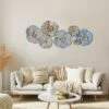 LuxenHome Multi-Color Distressed Flower Metal Wall Decor -Safavieh Store GUEST 69fe3c28 6906 4649 a39a 77bfc8fbd9e2