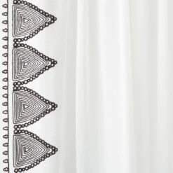 1pc Light Filtering Diamond Border Window Curtain Panel White - Opalhouse™ Designed With Jungalow™ 8 1pc Light Filtering Diamond Border Window Curtain Panel White - Opalhouse™ Designed With Jungalow™ -Safavieh Store GUEST 6a1227ec a22c 4a58 b5cd ea3e9bda3f45