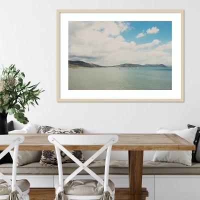 42" X 30" The Beautiful English Channel By Laura Evans Framed Wall Art Print Light Brown - Amanti Art 8 42" X 30" The Beautiful English Channel By Laura Evans Framed Wall Art Print Light Brown - Amanti Art - Image 7