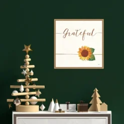 16" X 16" Grateful Fall Sunflower By Veronique Charron Framed Canvas Wall Art - Amanti Art 9 16" X 16" Grateful Fall Sunflower By Veronique Charron Framed Canvas Wall Art - Amanti Art -Safavieh Store GUEST 6aeb690b 1f9b 445f a89f b8736da8ae54