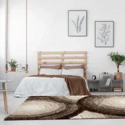 Luxe Weavers Shag Geometric Area Rug, Modern, Stain Resistant, Easy Indoor Rugs For Bedroom, Living Room -Safavieh Store GUEST 6b6d6cf5 5009 4dec a561 e183d7be5651