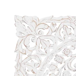 Wood Floral Handmade Intricately Carved Wall Decor With Mandala Design Gray - Olivia & May 19 Wood Floral Handmade Intricately Carved Wall Decor With Mandala Design Gray - Olivia & May -Safavieh Store GUEST 6ee4fc81 3607 4d66 84e7 5f62d8bc4955