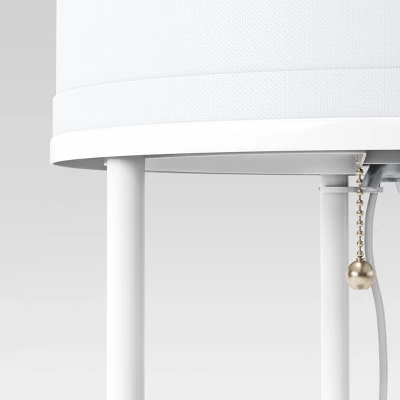 Shelf Floor Lamp White - Room Essentials™ 5 Shelf Floor Lamp White - Room Essentials™ - Image 3