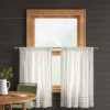 2pk 42"x36" Light Filtering Stripe Border Curtain Tiers Cream/Gray - Threshold™ 1 2pk 42"x36" Light Filtering Stripe Border Curtain Tiers Cream/Gray - Threshold™ -Safavieh Store GUEST 716d731e aae2 4421 85b0 f4ed11bd58e4