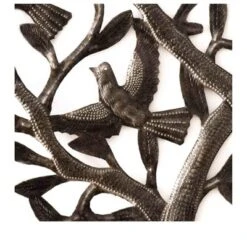 Global Crafts Double Tree Of Life Haitian Steel Drum Indoor/Outdoor Wall Art -Safavieh Store GUEST 7170a79d 9190 4b12 b0f6 daf5c41eb25e