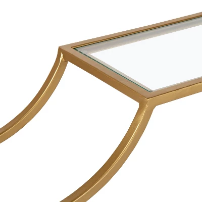 2pc Ciel Modern Glam Metal Wall Shelf Set - Kate & Laurel All Things Decor 4 2pc Ciel Modern Glam Metal Wall Shelf Set - Kate & Laurel All Things Decor - Image 2