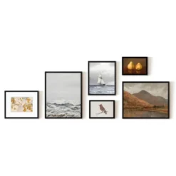 Americanflat 6 Piece Vintage Gallery Wall Art Set - White Caps, New Hampshire Autumn, Small Ship, Oranges Lemons By Maple + Oak 11 Americanflat 6 Piece Vintage Gallery Wall Art Set - White Caps, New Hampshire Autumn, Small Ship, Oranges Lemons By Maple + Oak -Safavieh Store GUEST 745b6b76 e98b 4927 a122 e95bdc04f283