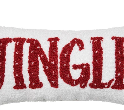C&F Home Jingle/Cheer Reversible Hooked Pillow 3 C&F Home Jingle/Cheer Reversible Hooked Pillow