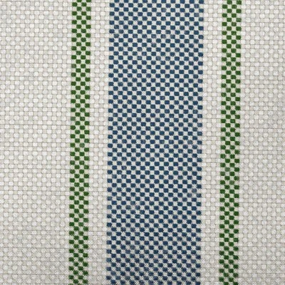 18"x18" Grain Sack Square Throw Pillow Blue - E By Design 3 18"x18" Grain Sack Square Throw Pillow Blue - E By Design