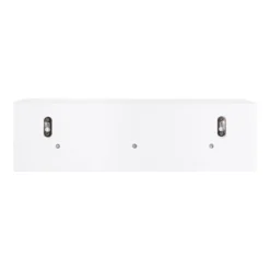 18" X 5" Adlynn Decorative Wall Shelf With Pegs White - Kate & Laurel All Things Decor -Safavieh Store GUEST 7c6e55bc bc4b 4b8a 8a01 b711f964f86f