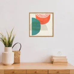 16" X 16" Chipper IV By Tom Reeves Framed Canvas Wall Art - Amanti Art -Safavieh Store GUEST 7cf7e57f ddcb 4481 9221 2a980f0057f8