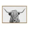 23" X 33" Sylvie Highland Cow II Framed Canvas By Simon Te Of Tai Prints Natural - Kate & Laurel All Things Decor 2 23" X 33" Sylvie Highland Cow II Framed Canvas By Simon Te Of Tai Prints Natural - Kate & Laurel All Things Decor -Safavieh Store GUEST 7db4abf0 9cb8 4147 b878 3908953e4985