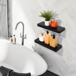 Sorbus Rustic Wood Coastal Beach Style Hanging Rectangle Wall Shelves 15 Sorbus Rustic Wood Coastal Beach Style Hanging Rectangle Wall Shelves -Safavieh Store GUEST 7eaeef3f a8a5 494e a7ac cb2c77bccd24