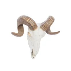 Polystone Sheep Skull Wall Decor White - Olivia & May 11 Polystone Sheep Skull Wall Decor White - Olivia & May -Safavieh Store GUEST 7f368657 e045 4ef7 99cc 5cafb512bc21