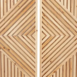 Set Of 2 Wood Geometric Carved Wall Decors Brown - Olivia & May -Safavieh Store GUEST 80f2ea6e eb9b 4f77 9ffa 6fea80e9165b