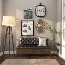 Metal Film Reels Wall Decor - Olivia & May -Safavieh Store GUEST 8148528f 2cf5 46f9 a9c2 bfd4c53f5653