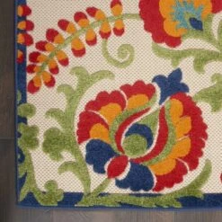 Nourison Aloha Floral Textured Outdoor Area Rug -Safavieh Store GUEST 84e0f1be b21d 46ef 8e9d 37602c5cb410