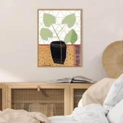 18" X 24" Gold Tablecloth 5 By Marisa Anon Framed Canvas Wall Art - Amanti Art -Safavieh Store GUEST 86c05c5b b095 481c 97cc 982d4bb06eb9