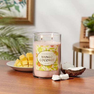 Glass Jar Mango Coconut Candle - Opalhouse™ 3 Glass Jar Mango Coconut Candle - Opalhouse™