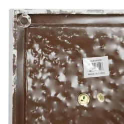 Metal Leaf Relief Palm Wall Decor With Gold Detailing Gold - Olivia & May