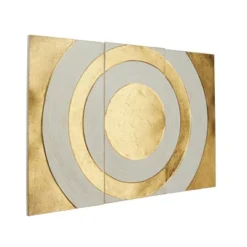Metal Geometric Target Wall Decor Gold - CosmoLiving By Cosmopolitan -Safavieh Store GUEST 8c1ff606 0fe3 4e55 ba9a 21e23901af1b