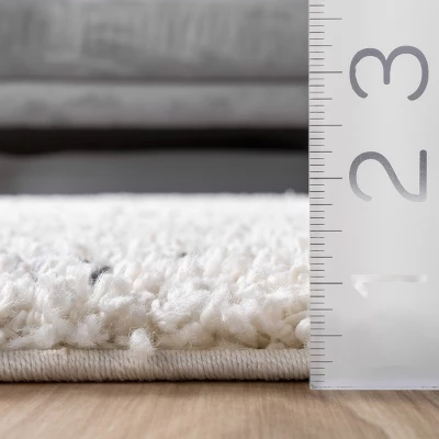 NuLOOM Jessie Moroccan Lattice Tassel Area Rug 4 NuLOOM Jessie Moroccan Lattice Tassel Area Rug - Image 2