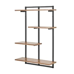 34.5" X 23.6" Rhodes 4 Tier Modern Floating Windowsill Wall Shelf Unit - Danya B. 21 34.5" X 23.6" Rhodes 4 Tier Modern Floating Windowsill Wall Shelf Unit - Danya B. -Safavieh Store GUEST 91856e47 1cf8 460d 9651 88e4ff2c4801