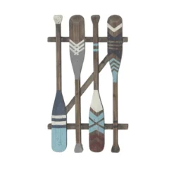 Coastal Wood Paddle Wall Decor With Arrow And Stripe Patterns - Olivia & May 29 Coastal Wood Paddle Wall Decor With Arrow And Stripe Patterns - Olivia & May -Safavieh Store GUEST 9193ff7c a5ca 402a 8d56 c05a04f74ceb
