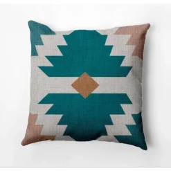 18"x18" Southwest Diamond Square Throw Pillow - E By Design 8 18"x18" Southwest Diamond Square Throw Pillow - E By Design -Safavieh Store GUEST 9795de01 79cf 467e bf08 999024205e2f