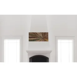 Teak Wood Starburst Handmade Radial Wall Decor Brown - Olivia & May -Safavieh Store GUEST 9ac7b8b6 4c9b 478b b0ae 686ed9051fa4