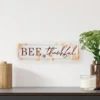 Northlight 20" White And Brown "BEE Thankful" Metal Sign With Honeycombs Wall Decor -Safavieh Store GUEST 9c87de0c ad07 4a1a 87ca a190d65de787