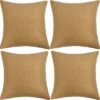 4 Pcs Faux Linen Solid Hidden Zipper Decorative Pillow Cover - PiccoCasa 1 4 Pcs Faux Linen Solid Hidden Zipper Decorative Pillow Cover - PiccoCasa -Safavieh Store GUEST 9d3740d7 5ef3 4c5a bb0f c6d50d98ce3e