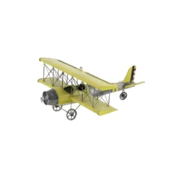 Metal Airplane Wall Decor With Chain Hanger Yellow - Olivia & May -Safavieh Store GUEST 9ed41bb5 4bd6 4fad 820f 5864919d8051