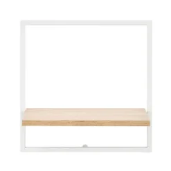 4pc Framed Wall Shelf Set White/Maple - Danya B. -Safavieh Store GUEST 9edf3e5f 4c54 4281 bf78 c272b20958b3