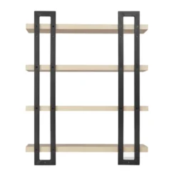 36" X 28.4" 4 Tier Floating Bracket Wall Shelf Unit - Danya B. 37 36" X 28.4" 4 Tier Floating Bracket Wall Shelf Unit - Danya B. -Safavieh Store GUEST a3adf00b 4910 439f 8061 0181e1b716a9