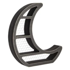 Farmlyn Creek Small Wooden Crescent Moon Wall Shelf For Crystals & Essential Oils, Rustic Home Wall Decor For Nursery, Black, 10.7 X 11.2 X 2 In 17 Farmlyn Creek Small Wooden Crescent Moon Wall Shelf For Crystals & Essential Oils, Rustic Home Wall Decor For Nursery, Black, 10.7 X 11.2 X 2 In -Safavieh Store GUEST a700b5b0 0ed3 492c 9816 f9ee8e4d280a