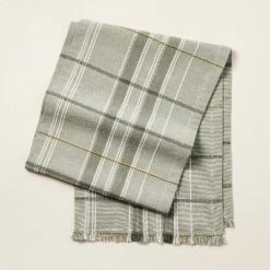 Textured Fall Plaid Woven Table Runner Sage Green - Hearth & Hand™ With Magnolia -Safavieh Store GUEST a800a163 ae14 453d be3d b6a7d83e8d6e