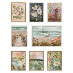 18" X 24" Sylvie Landscape 04 Framed Canvas By Annie Quigley Natural - Kate & Laurel All Things Decor -Safavieh Store GUEST ae2c516b b655 4a48 bedf b264ae1ed7c1