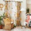 1pc Sheer Burnout Window Curtain Panel - Opalhouse™ Designed With Jungalow™ -Safavieh Store GUEST aec449e2 e415 44cc 8fb0 fdc5a4a1c121
