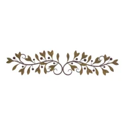 Traditional Metal Leaf Floral Wall Decor - Olivia & May -Safavieh Store GUEST af1d6a68 f8c3 418d bcc0 13bcdba95ca6