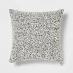 Woven Boucle Square Throw Pillow With Exposed Zipper - Threshold™ -Safavieh Store GUEST b5159cea 2491 4bb4 a2aa af026918a681