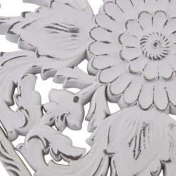 (Set Of 2) 15.5" X 31.5" Botanical Wood Carved Wall Panel White 12 (Set Of 2) 15.5" X 31.5" Botanical Wood Carved Wall Panel White -Safavieh Store GUEST b579cd5b 4a43 4ebd ba66 d41c262ac221